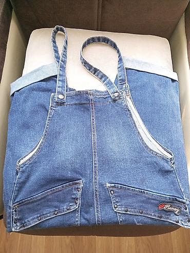 Комбинезоны: Cins kombinezon (salopet) - Material: qalın və yumşaq denim - Rəng — 2