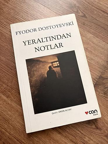 Bədii ədəbiyyat: Məhsul: Kitab – Fyodor Dostoyevski, “Yeraltından Notlar” (Türkcə — 1