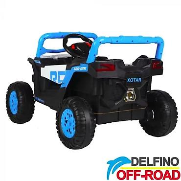 Dečiji električni automobili: Quad na akumulator Delfino Off-Road 1588 – Plavi Šifra proizvoda — 5