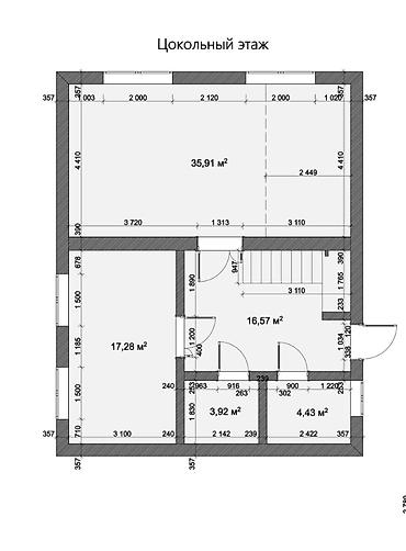 Продажа домов: Дом, 300 м², 6 комнат, ПСО (под самоотделку) — 5