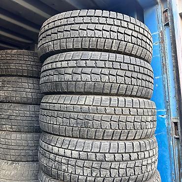 byd е2: Шины 185 / 65 / R 15, Зима, Б/у, Комплект, Легковые, Япония, Dunlop — 1