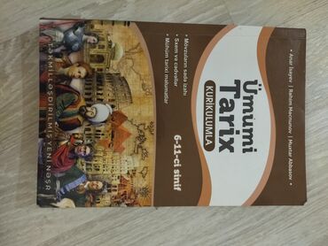 mst tarix testleri pdf: Ümumi tarix mövzular kitabı yeni təhsil kurikulum proqramı ilə 6-11