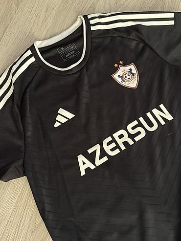 ağ palto: Futbolka, Adidas, M, rəng - Qara — 4