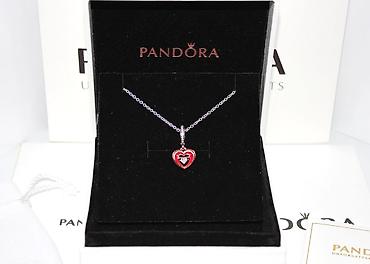 pandora часы женские цена: Кулон, Циркон, Женские, Новый, Форма: Сердца — 2