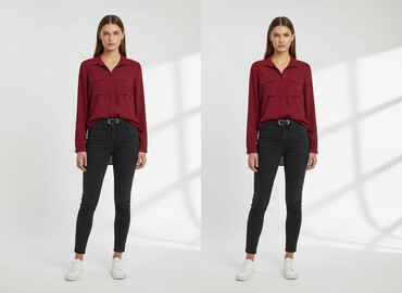 reserved satynowa koszula: Stradivarius, Women`s shirt, size S