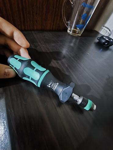 исанов: Отвертка динамометрическая Wera 7441 (1/4") с насадками 4,5 жолу эле — 3