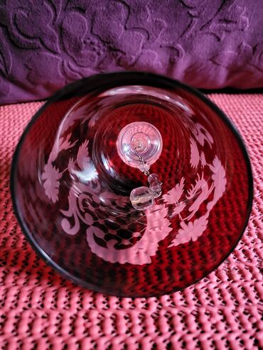 Ostali kućni dekor: Zvono novo Bohemija kristal rucno gravirano 70te. Kristalno — 18