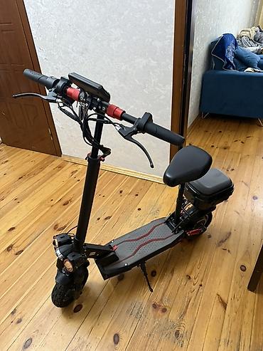 elektrikli scooter oturacaqlı: Elektrikli skuter – oturacaqlı, güclü işıqlandırma və əlavə — 8