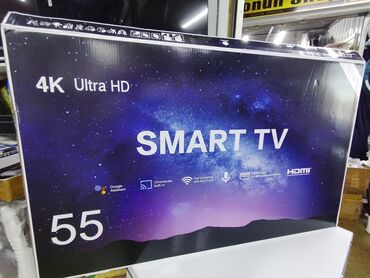 телевизоры 4k: У НАС САМЫЙ НИЗКИЙ ЦЕНЫ. АКЦИЯ!!! SAMSUNG 55 ДЮМ ДИАГОНАЛЬ 130см