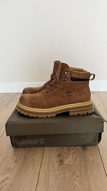Ботинки: Мужские ботинки, 41, Timberland, Новый, цвет - Коричневый — 9