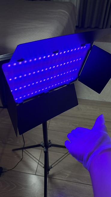 Освещение: Панельный светильник для фото/видеосъёмки LED-U880RGB, 40 Вт, на — 7