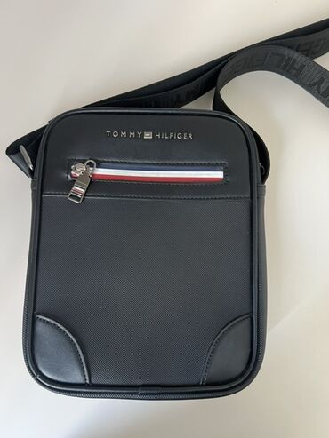 сумка для скрытого ношения оружия: Барсетка, Tommy Hilfiger, Материалы: Айкалыштырылган материал, Жаңы