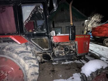 Тракторы МТЗ (Беларус): Модель: 82.1 экспортный, Б/у, 1994 г., С пресс-подборщиком — 6