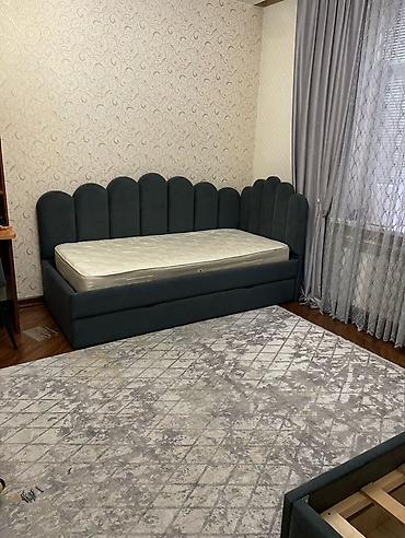 односпальные диваны кровати: Угловые односпальные кровати с мягким изголовьем и бортами Описание — 7