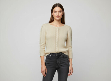 Swetry: Sweter damski, rozmiar M