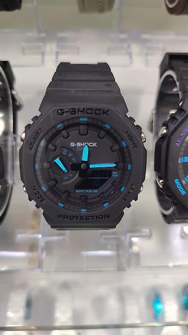 qol saati casio: Casio G‑SHOCK GA‑2100 seriyası qol saatları - Korpus: səkkizbucaqlı — 4