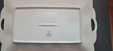 rəngli karandaşlar: Dekorativ porselen süfrə/tray - Material: yüksək keyfiyyətli porselen — 2