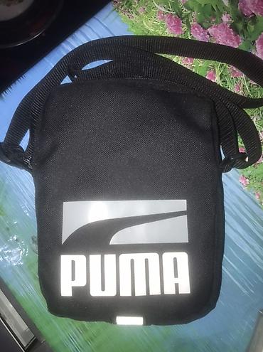 рюкзак arctic hunter: Сумка через плечо Puma, компактная городская модель. - Цвет: черный с — 1