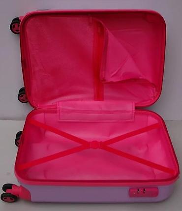 Rančevi, torbe i koferi: Dečji kofer na točkiće – motiv princeze - Čvrsta ABS/plastika školjka — 5