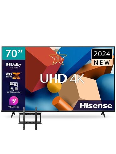 tv işlənmiş: Hisense 178ekran 4 k goruntu effekti super ses sistemi ve bir cox