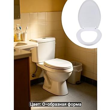 Ev və bağ: Vakuumlu Tualet oturacağı –430×370 mm ölçüsündə - anatomik əyri dizayn — 4