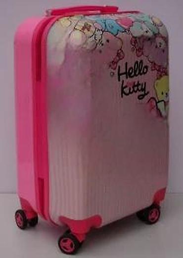 Rančevi, torbe i koferi: Dečji kofer na točkiće – Hello Kitty motiv - Tvrda školjka sa — 17