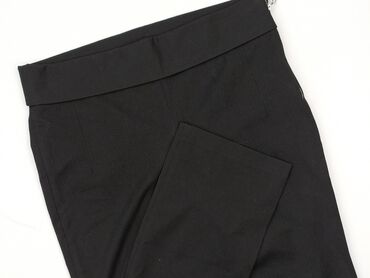 zara spodnie jeansy: Spodnie materiałowe damskie, Zara, XL