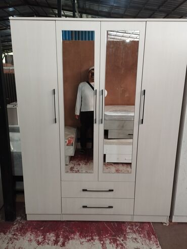 Шкафы для одежды: Шкаф для одежды, Новый, Прямой, ЛДСП — 23