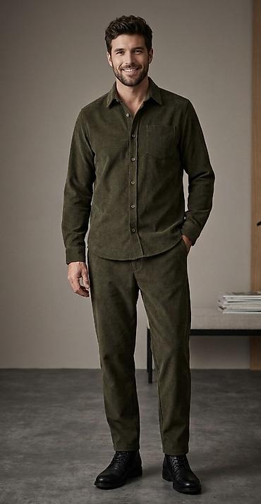 вельветовый костюм: Мужской костюм, XL, 2XL, Новый, Платная доставка, Самовывоз — 3