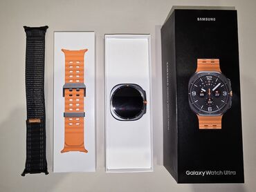 Galaxy Watch: Продаю Samsung Galaxy Watch Ultra (L705) 47мм в идельном состоянии+доп