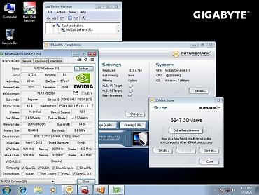 Video kartice i zvučne kartice: Graficka kartica 1GB  NVIDIA GEFORCE 315 DDR3 PCIe x16 DVI HDMI HP61 — 7