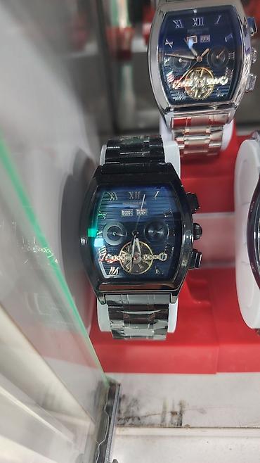 dekor saatler: Patek Philippe tərzində kişi qol saatları – tonno (yastı fıçı) formalı — 5