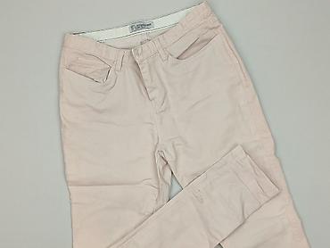 cuffed jeans: Spodnie materiałowe damskie, rozmiar S — 1