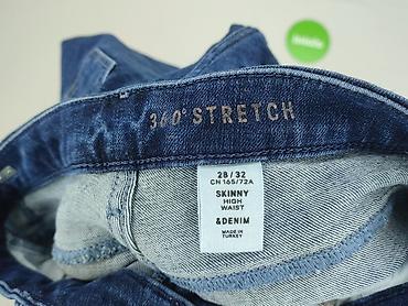 skiny jeans: Denim, Jeansy damskie, rozmiar S — 4