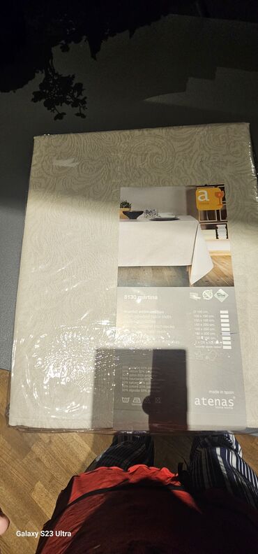 Balış üzləri: Yeni rəng - Bej Pambıq Süfrə, Ünvandan götürmə