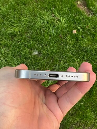 Apple iPhone: IPhone 15 Pro, 128 GB, Natural Titanium, Face ID, Sənədlərlə — 5