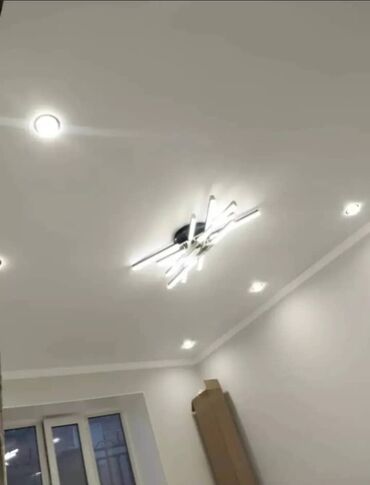 Натяжной потолок: Натяжной потолок Глянцевое, Матовое, 3D потолки Гарантия, Бесплатная консультация, Бесплатный замер — 8