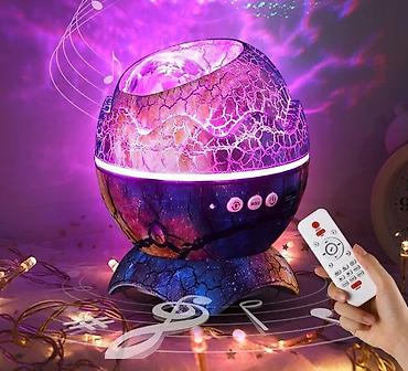 драки: Детское яйцо дракона Светодиодный проектор LED Звездное небо Ночник — 2