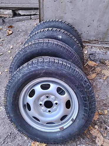 Колеса в сборе 175 / 70 / R 13, Зима, Новый, Комплект, Легковые, Железные, отверстий - 4