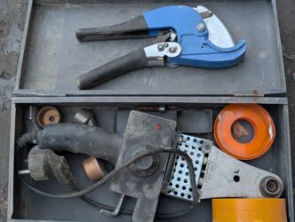 фитинги для пластиковых труб: В аренду Утюг и ножницы для пластиковых труб — комплект для