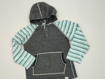 sweterek w prążki: Bluza, 5-6 lat, 110-116 cm, stan - Bardzo dobry