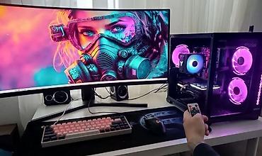 Компьютер, ядер - 6, ОЗУ 16 ГБ, Игровой, Б/у, Intel Core i5, NVIDIA GeForce RTX 2060, SSD