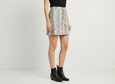 buty na koturnie zakryte palce: H&M, Women`s skirt, size XS