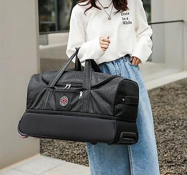 Дорожные сумки: ПРОДАЮ ДОРОЖНУЮ СУМКУ ТРАНСФОРМЕР ЧЕМОДАН С ВЫДВИЖНОЙ РУЧКОЙ И — 1