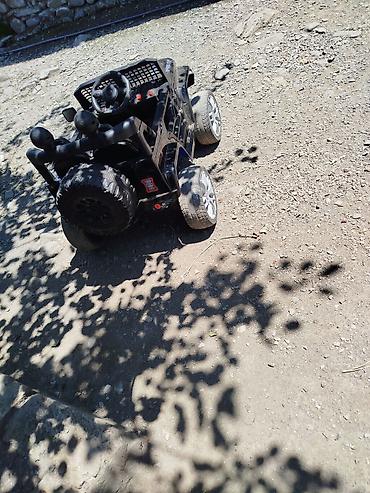 elektrik sukuti: Uşaq üçün elektrikli maşın – off-road tipli 4x4 - Korpus: qara rəng — 1