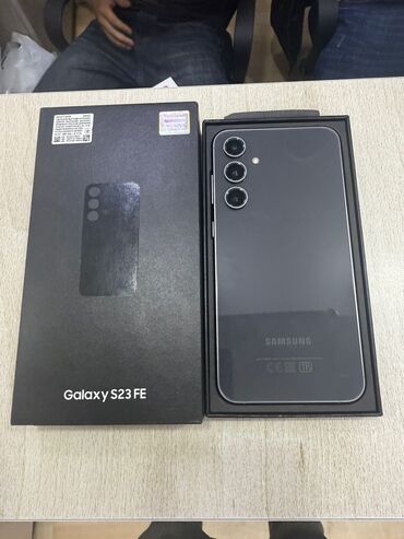 s20 fe ekran: Samsung Galaxy S23 FE, 256 GB, rəng - Boz, Barmaq izi
