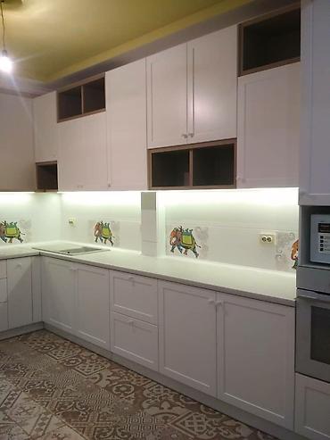 Кухонные гарнитуры: Кухонный гарнитур, Новый, цвет - Белый, Бесплатная доставка at lalafo.kg — 16 Кухонные гарнитуры: Кухонный гарнитур, Новый, цвет - Белый, Бесплатная доставка — 16