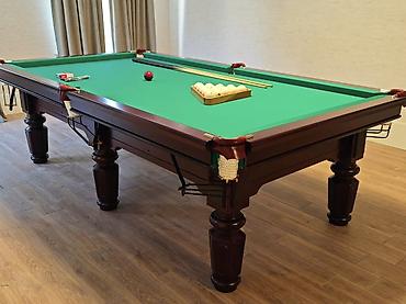 billiard masası: Rus və Amerkanka Mərmər Bilyard Masası – Premium Keyfiyyət Yüksək — 3