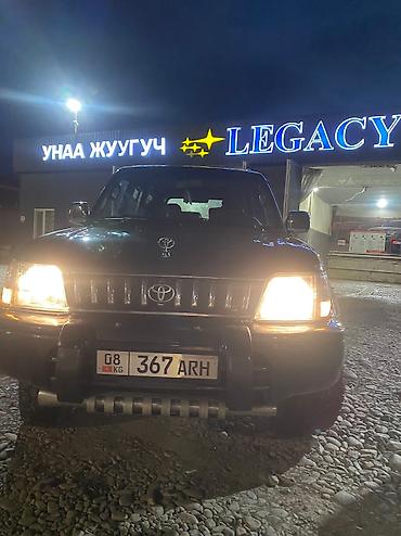 мотор жок: Toyota Land Cruiser Prado: 1998 г., 3.4 л, Кол менен иштөөчү, Бензин — 8