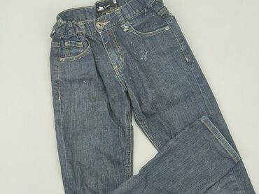 spodnie czarny jeans: Jeans, 12 years, 146/152, condition - Good